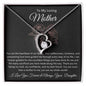 To My Loving Mother Love Your Daughter - Forever Love Necklace