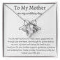 To My Mother on My Wedding Day - Forever Love Necklace