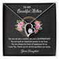 To My Beautiful Mother Love your Daughter - Forever Love Necklace