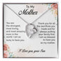 To My Mother Love your Son - Forever Love Necklace