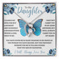 To My Daughter - Forever Love Necklace