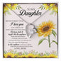 To My Daughter Love Mom - Forever Love Necklace