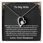 To My Wife - Forever Love Necklace