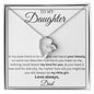 To My Daughter Love Dad - Forever Love Necklace