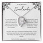 To My Beautiful Soulmate - Forever Love Necklace