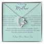 To My Loving Mother - Forever Love Necklace