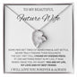 To My Beautiful Future Wife - Forever love Necklace