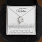 To My Loving Mother Love Your Daughter - Forever Love Necklace