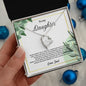 To My Daughter Forever Love Necklace Love Dad