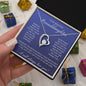 To My Beautiful Granddaughter - Forever Love Necklace