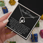 To My Beautiful Loving Mother - Forever Love Necklace