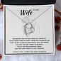 To My Wife - Forever Love Necklace