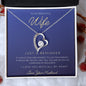 To My Beautiful Wife - Forever Love Necklace