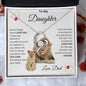 To My Daughter - Forever Love Necklace