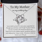 To My Mother on My Wedding Day - Forever Love Necklace