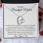 To My Beautiful Mother - Forever Love Necklace