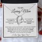 To My Loving Mother Love Son - Forever Love Necklace