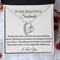To My Beautiful Soulmate - Forever Love Necklace