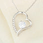 To My Mother - Forever Love Necklace (Daughter)