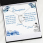 To My Daughter - Forever Love Necklace