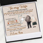 To My Wife - Forever Love Necklace