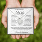 To my Beautiful Wife - Forever Love Necklace
