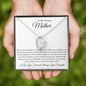 To My Loving Mother Love Your Daughter - Forever Love Necklace