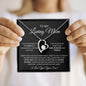 To My Loving Mother Love Son - Forever Love Necklace