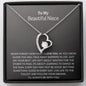To My Beautiful Niece - Forever Love Necklace