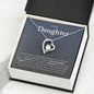 To My Daughter - Forever Love Necklace