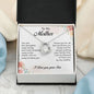 To My Mother Love your Son - Forever Love Necklace