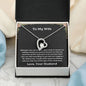 To My Wife - Forever Love Necklace