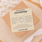 To My Beautiful Daughter - Forever Love Necklace