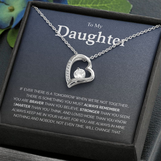 To My Daughter - Forever Love Necklace