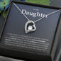To My Daughter - Forever Love Necklace