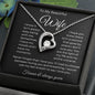 To my Beautiful Wife - Forever Love Necklace