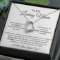 To My Loving Mother Love Son - Forever Love Necklace