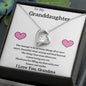 To My Granddaughter Love Grandma - Forever Love Necklace