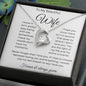 To my Beautiful Wife - Forever Love Necklace