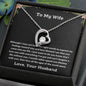 To My Wife - Forever Love Necklace