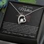 To My Loving Mother Love Your Daughter - Forever Love Necklace