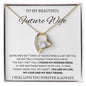 To My Beautiful Future Wife - Forever love Necklace