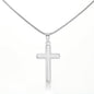 To My Husband Stainless Cross Necklace