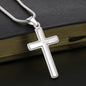 To My Wife Stainless Cross Necklace