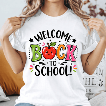 Welcome Back to School Apple Shirt