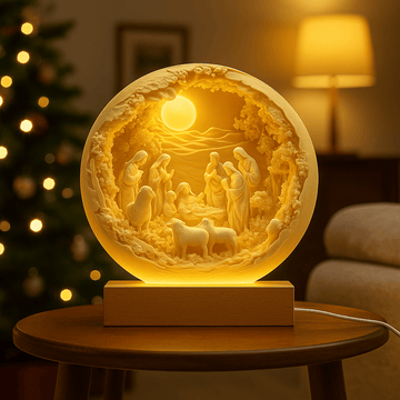 A Savior Is Born – Nativity Acrylic Keepsake