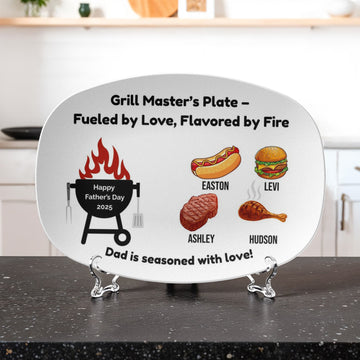 Personalized BBQ Gift for Grill Master Dad