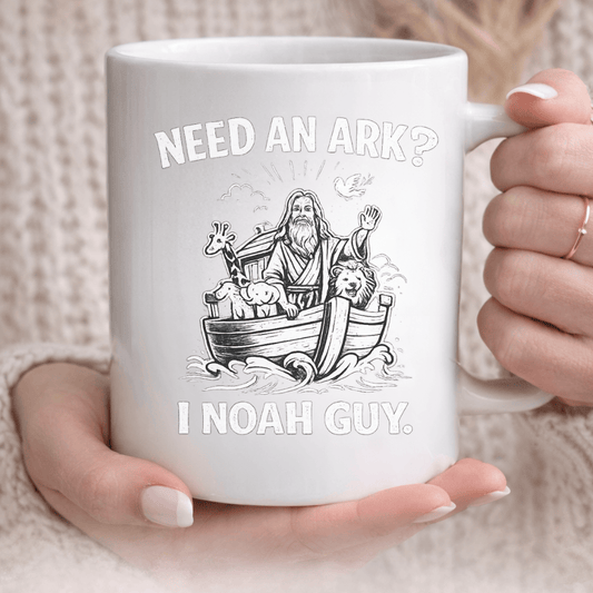 Need an Ark? I Noah Guy – Funny Christian Coffee Mug