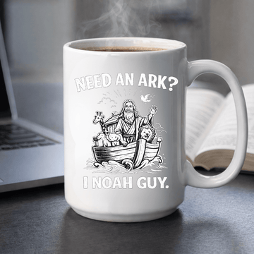 Need an Ark? I Noah Guy – Funny Christian Coffee Mug