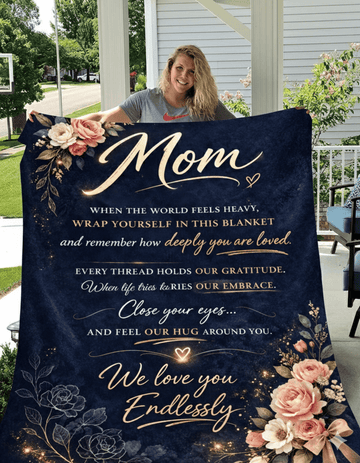Wrap Her in Love” – Luxury Sherpa Blanket